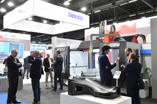 Belotti partnered up with Sandvik Coromant at JEC World 2023