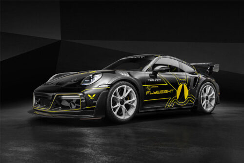 TECHART unveils the GTstreet R Flyweight and introduces its own brand for performance-oriented individualization