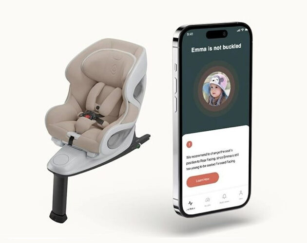 babyark launches the safest car seat at CES