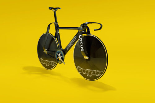 The Hope / Lotus track bike created for the 2020 Tokyo Olympic Games