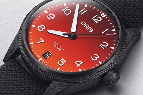 Oris SA’s new limited edition carbon watch