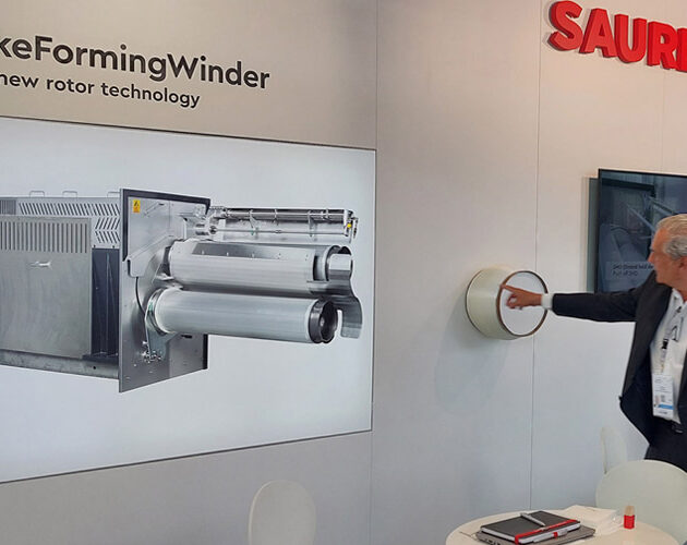 Saurer presents innovative solutions for processing fine yarn filaments at JEC World 2023