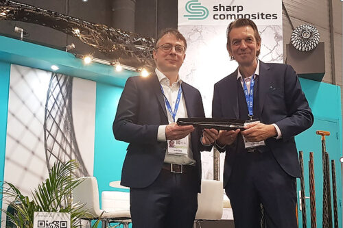 SHARP Composites and OKKER signed a strategic cooperation agreement at JEC World 2023