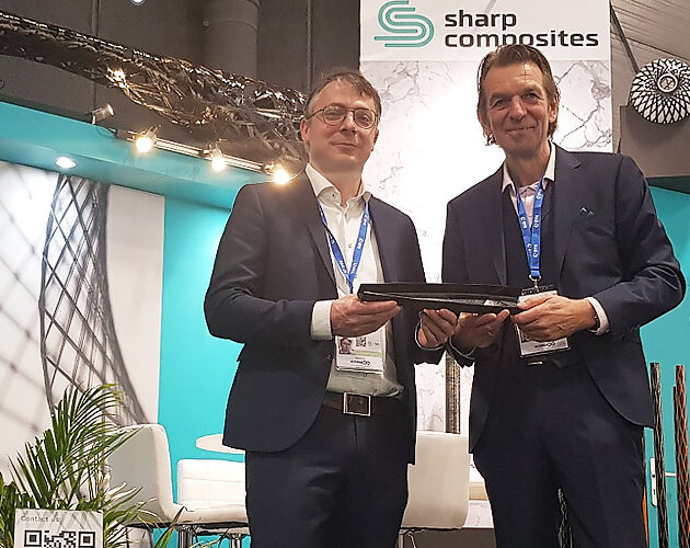 SHARP Composites and OKKER signed a strategic cooperation agreement at JEC World 2023