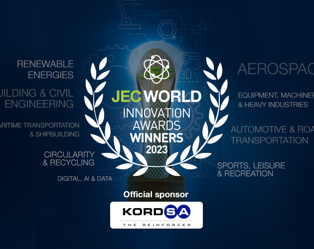 JEC Composites Innovation Awards 2023: les onze gagnants révélés